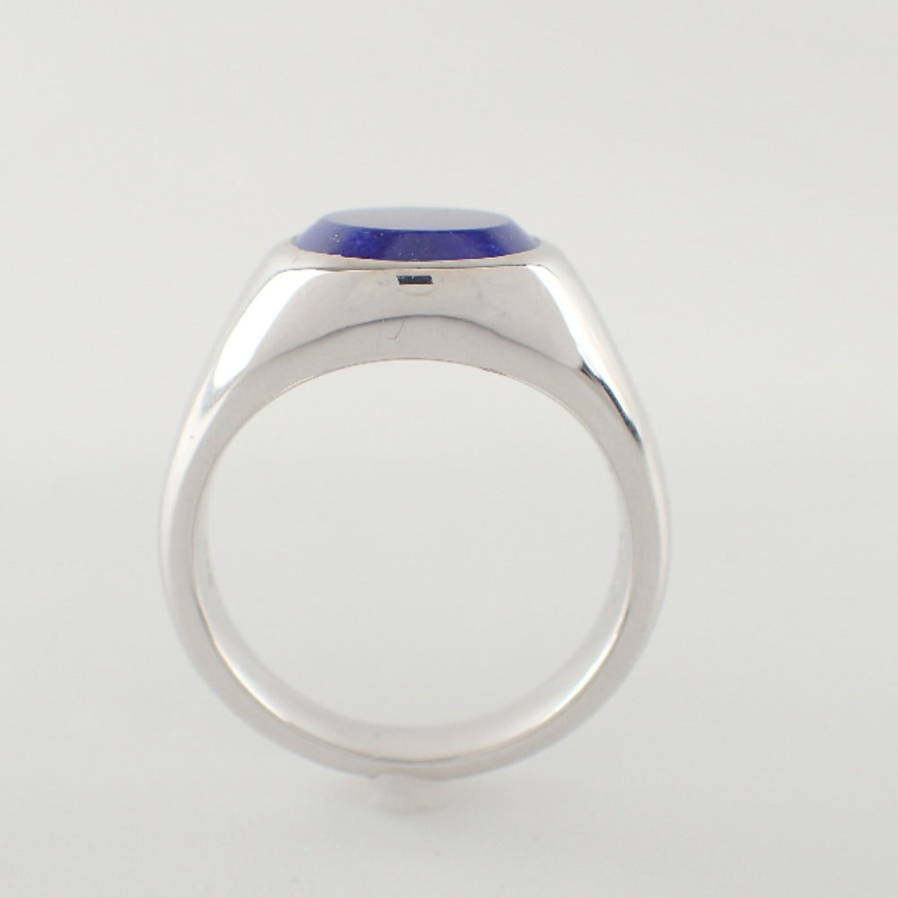 LuxUness  TOMWOOD Beautifully Crafted SV925 Lizzie Ring with Lapis Gemstones Ring in Great Condition