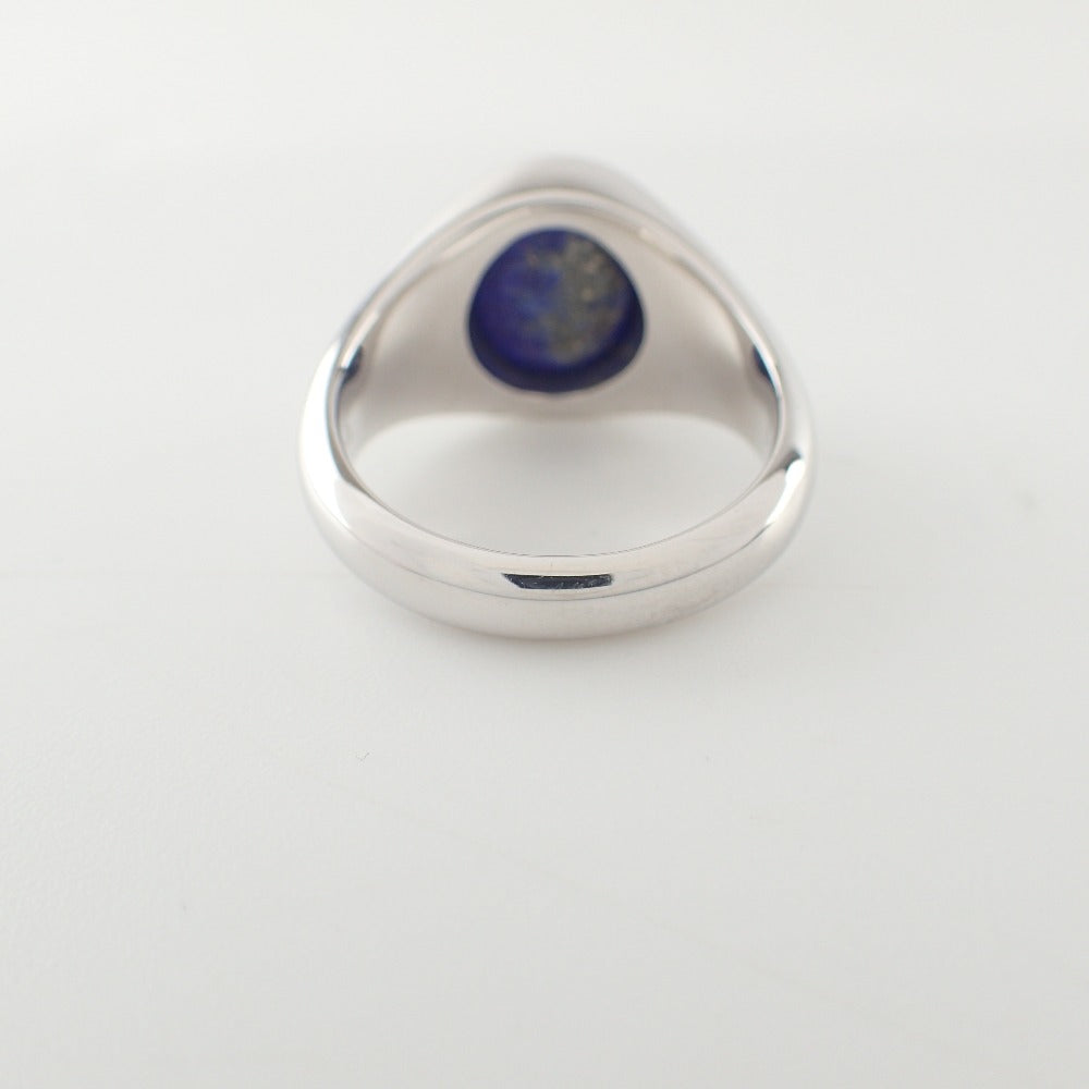 LuxUness  TOMWOOD Beautifully Crafted SV925 Lizzie Ring with Lapis Gemstones Ring in Great Condition