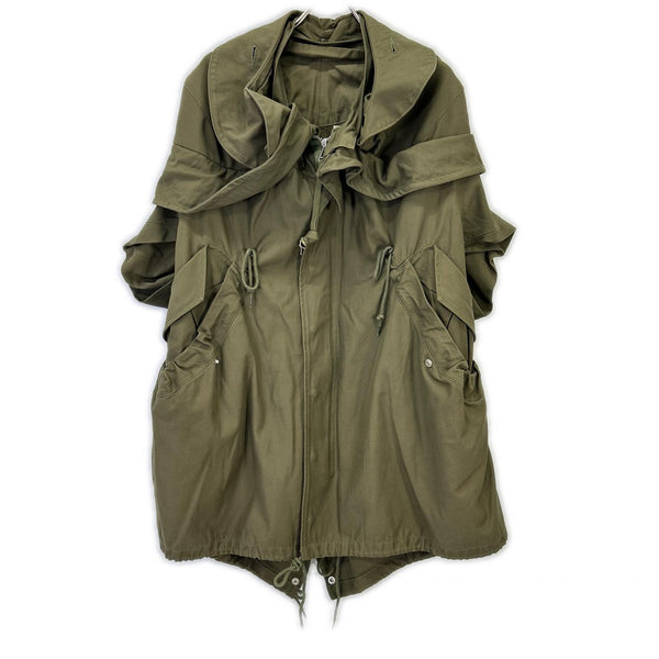 Comme des Garçons Junya Watanabe Cotton Wool Mohair Coat