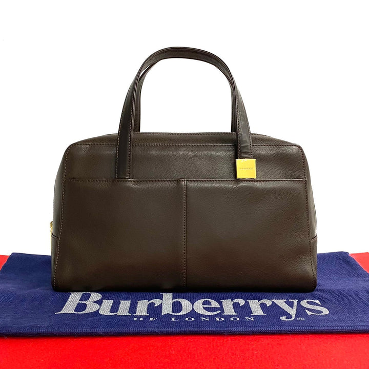 Burberry Leather Handbag Leather Handbag in Very Good Condition