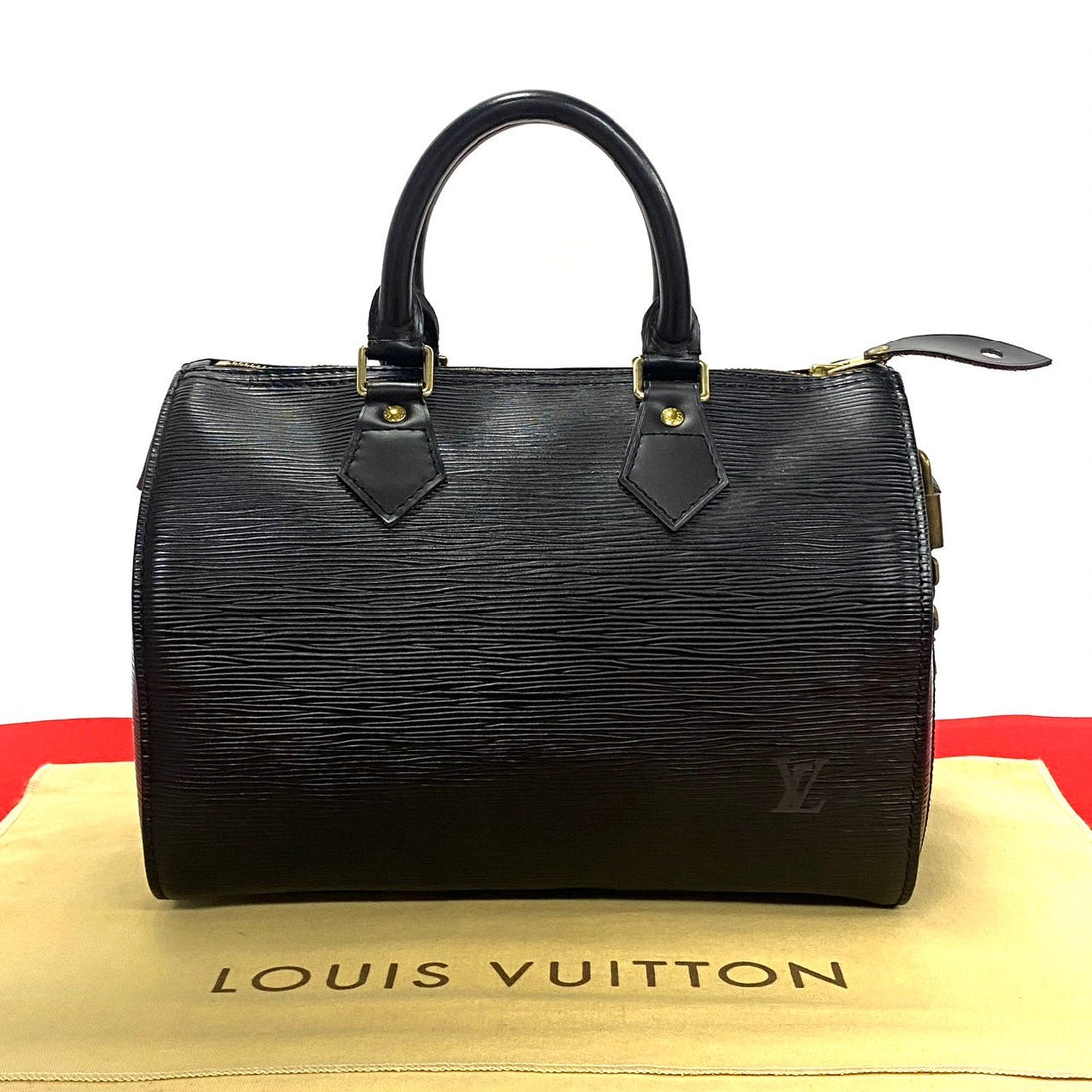 Louis Vuitton Speedy 25 Leather Handbag M59032 in Very Good Condition