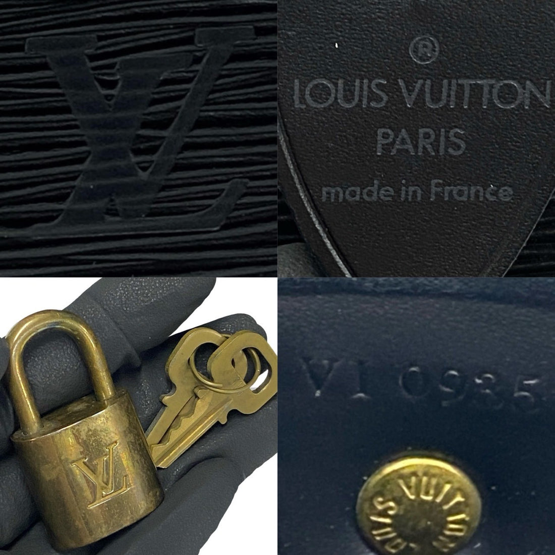 Louis Vuitton Speedy 25 Leather Handbag M59032