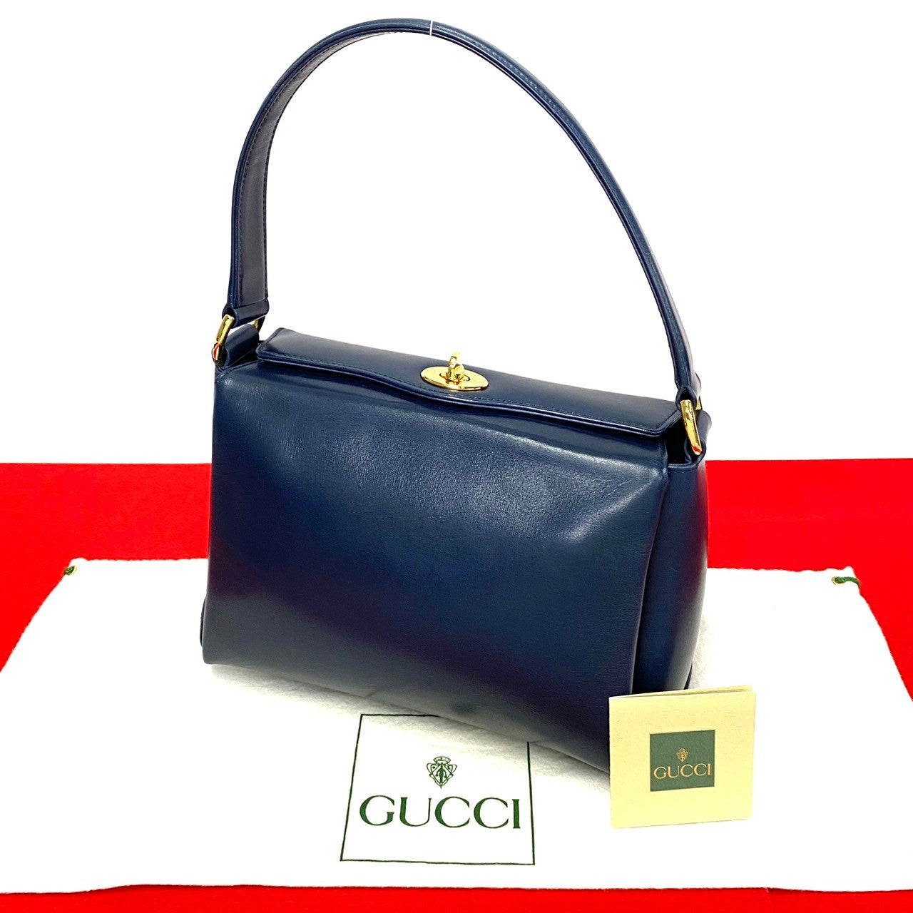 Gucci Leather Handbag Leather Handbag 000 26 in Very Good Condition