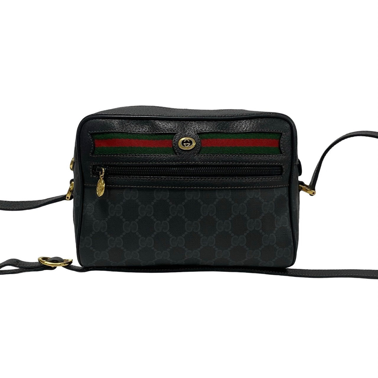 Gucci GG Supreme Ophidia Crossbody Bag  Canvas Crossbody Bag in Great Condition