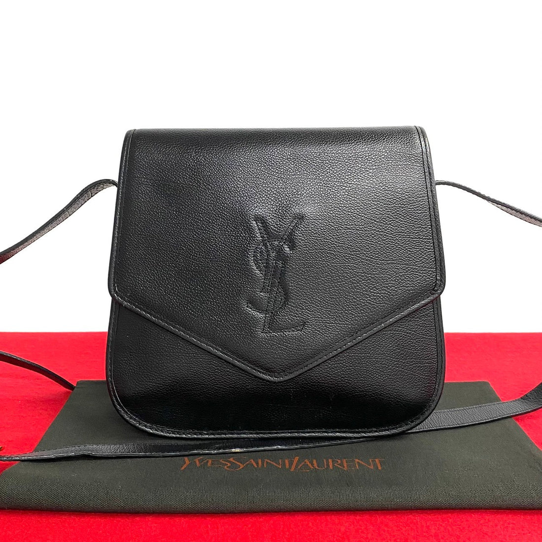 Yves Saint Laurent Leather Crossbody Bag  Leather Crossbody Bag