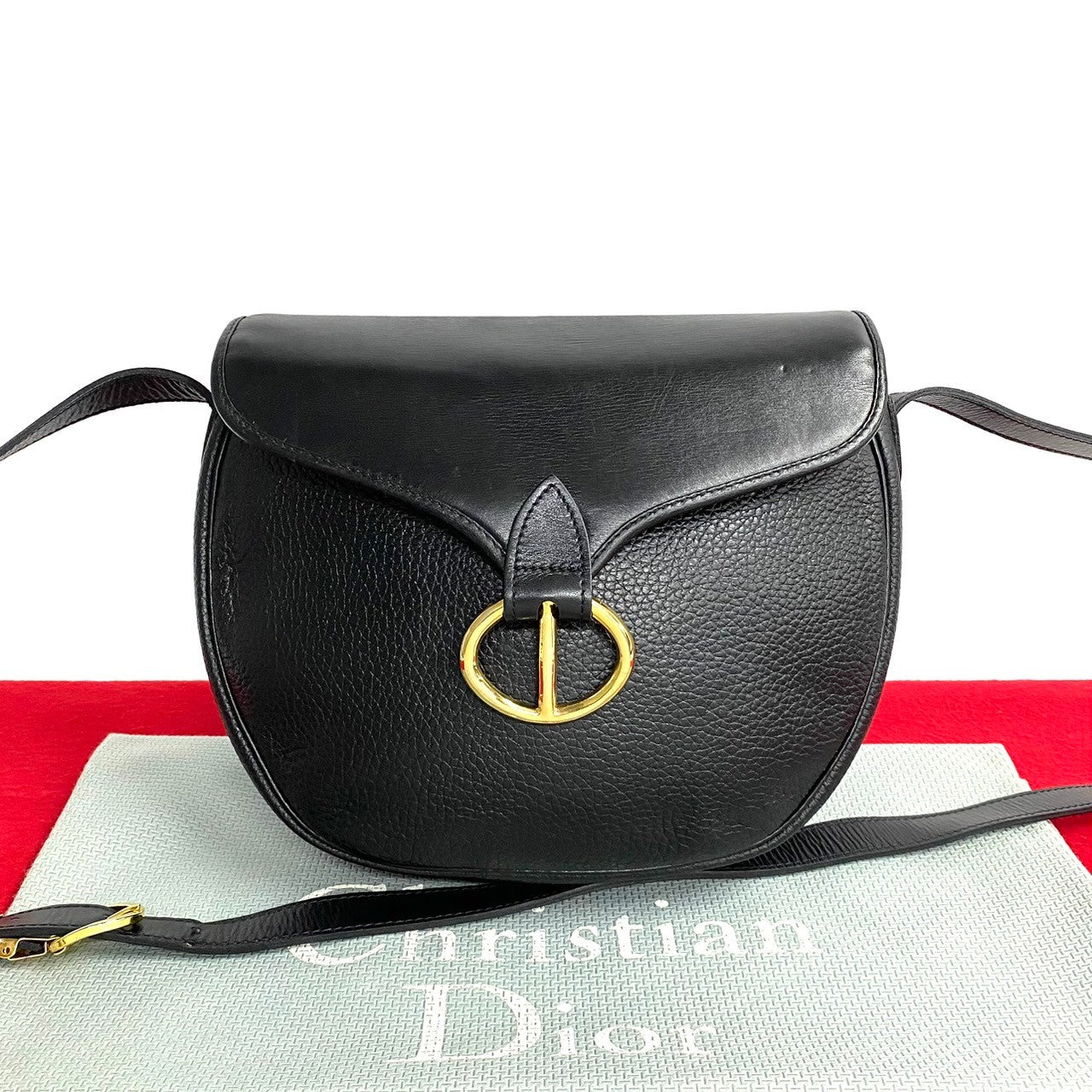 Dior Leather Crossbody Bag Leather Crossbody Bag in Very Good Condition