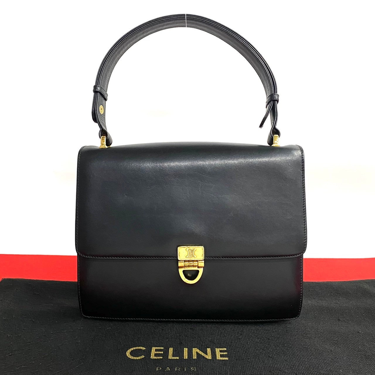 Celine Trionf Leather 2way Bag