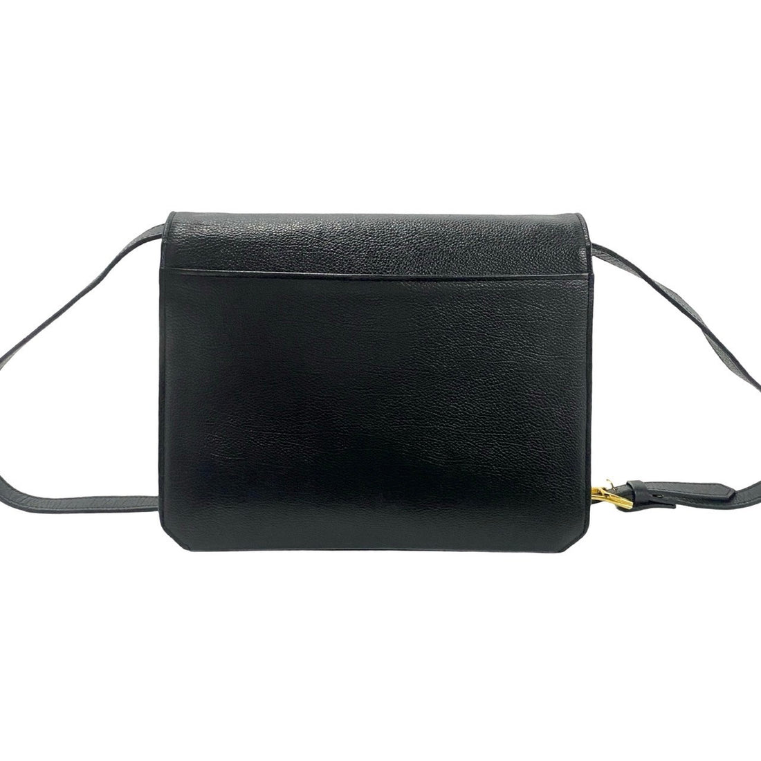 Yves Saint Laurent Leather Shoulder Bag Black