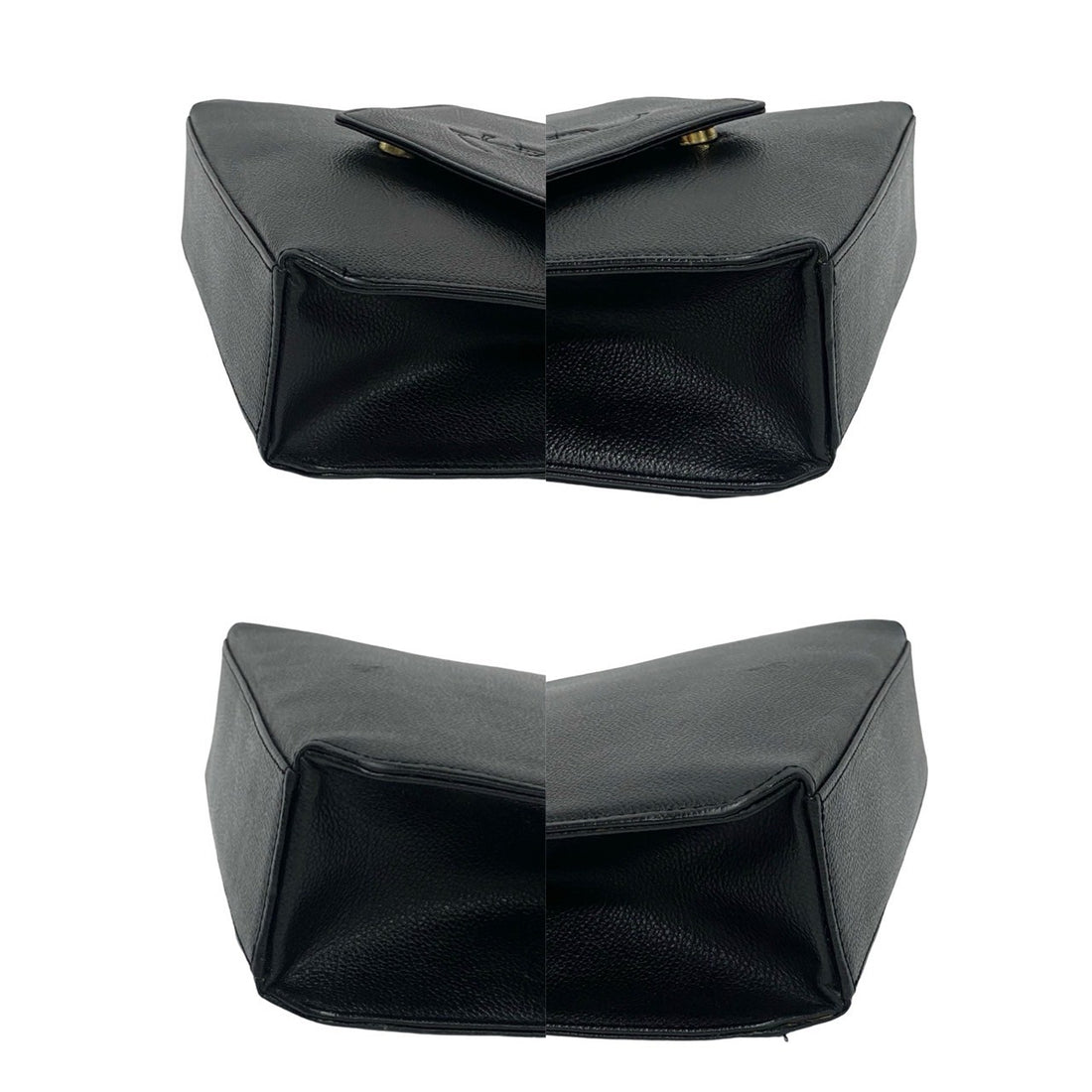 Yves Saint Laurent Leather Shoulder Bag Black