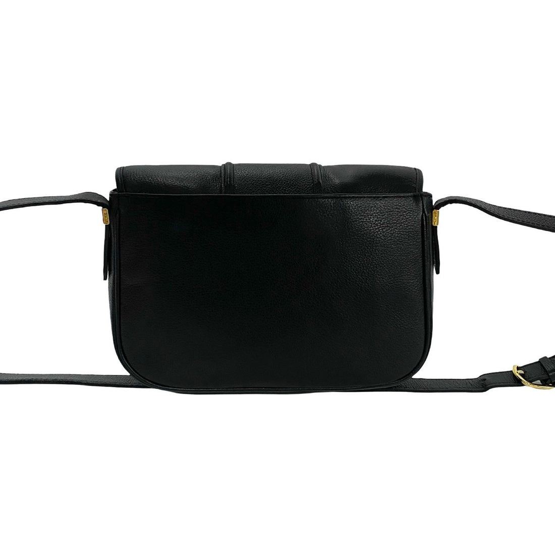 Yves Saint Laurent Leather Shoulder Bag Black