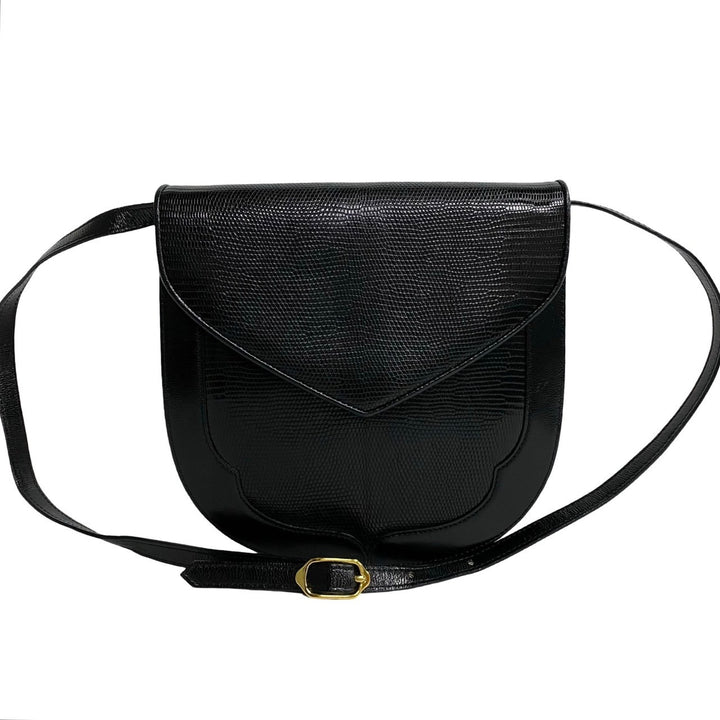 Yves Saint Laurent Leather Mini Shoulder Bag Black