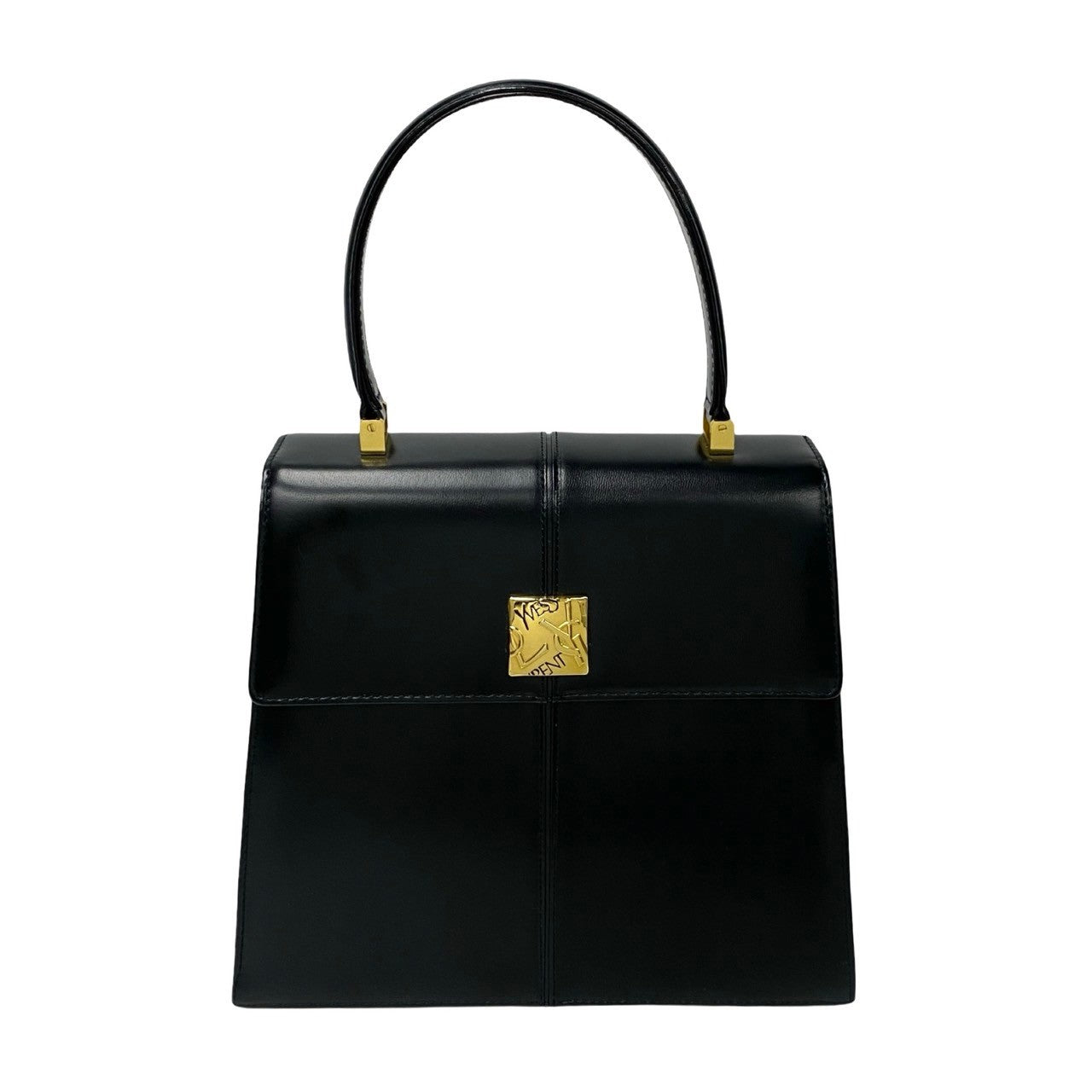 Yves Saint Laurent Leather Handbag Black