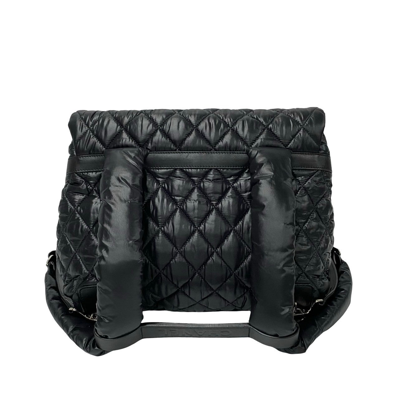 Chanel Cocoon Quilted Nylon Leather Backpack