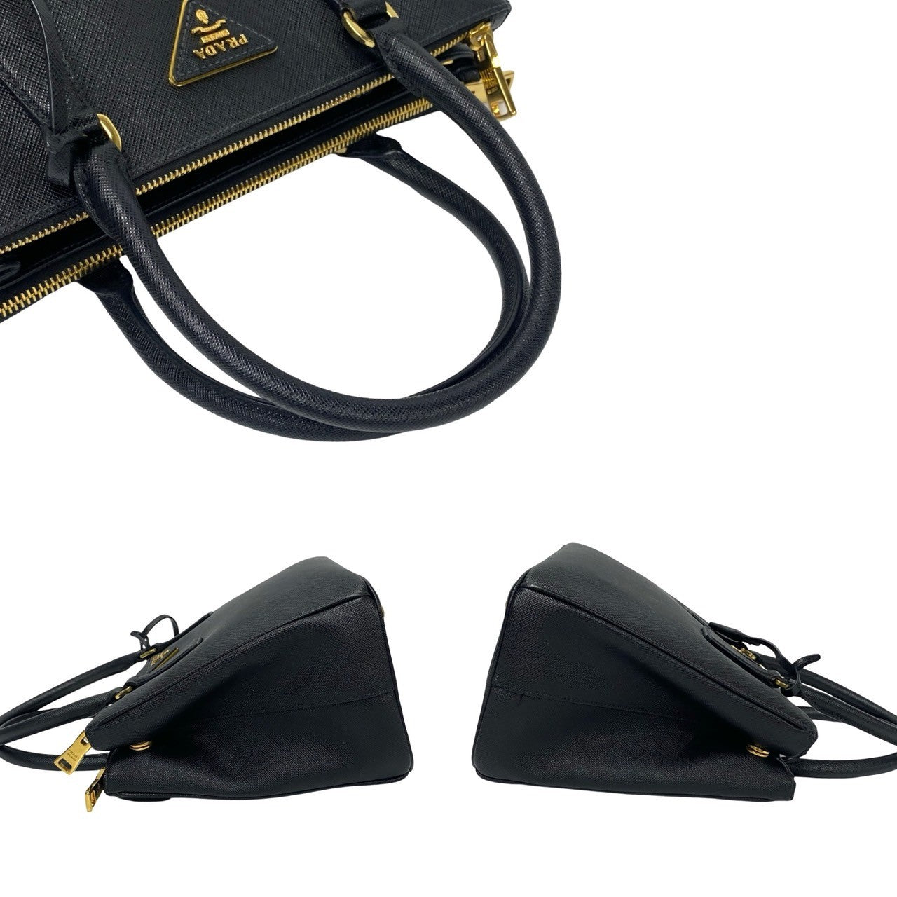 Prada 2way Handbag Black 30846