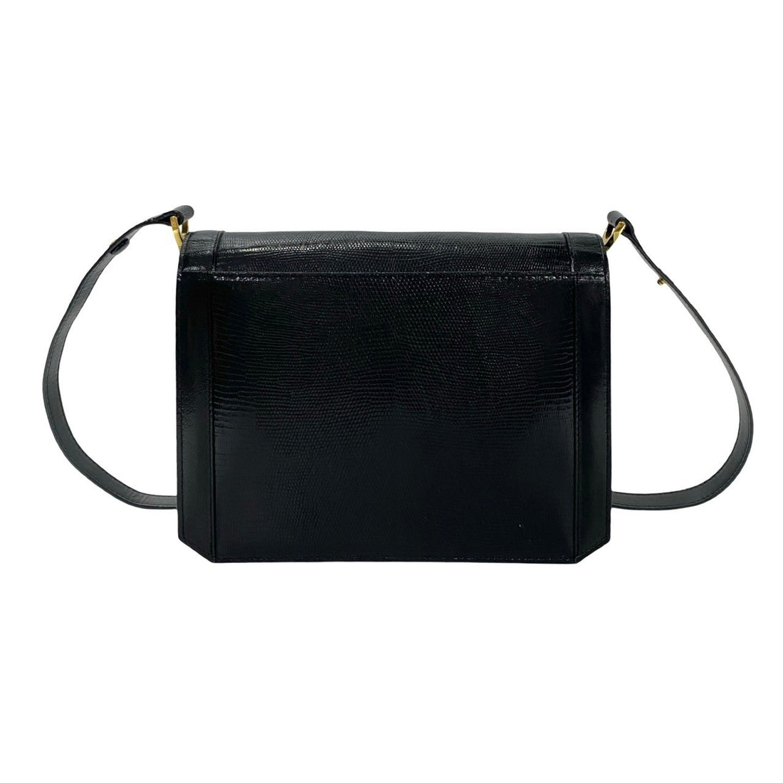 Yves Saint Laurent Lizard Leather Shoulder Bag