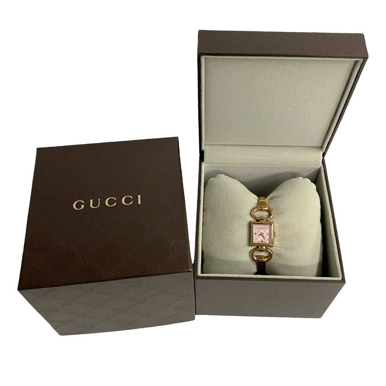 Gucci Tornabuoni Quartz Watch Pink Gold