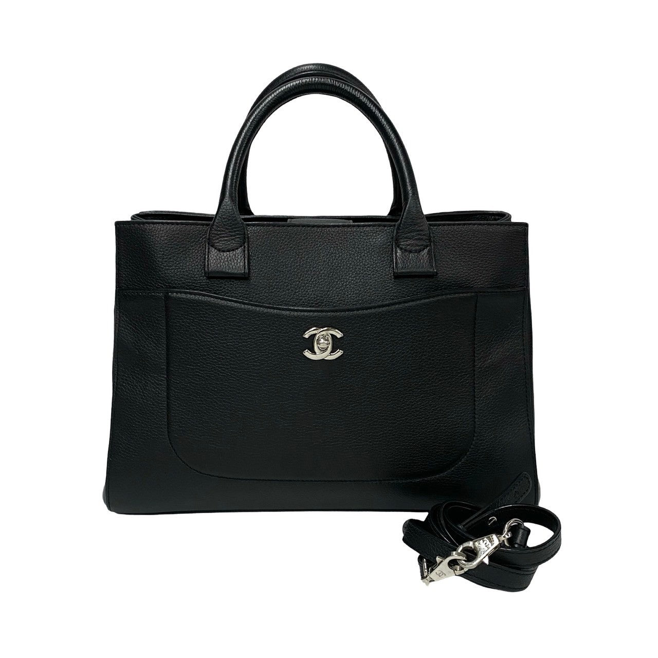 Chanel Caviar Skin Neo Executive 2way Bag