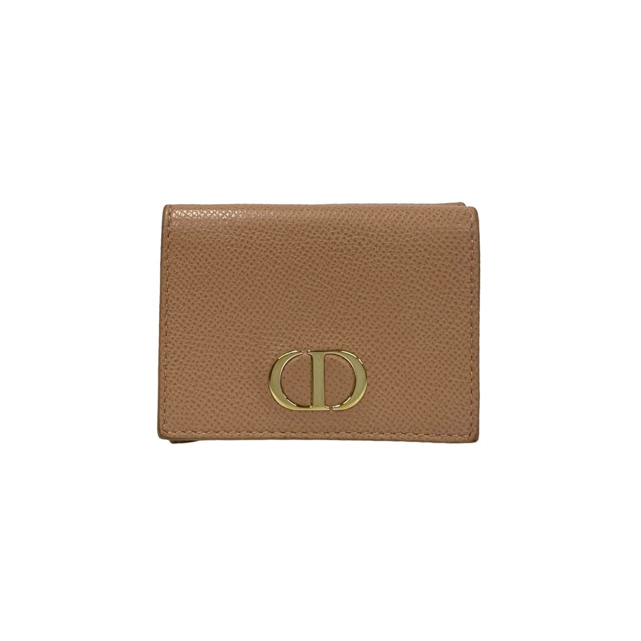 Dior Leather Lotus Wallet Pink