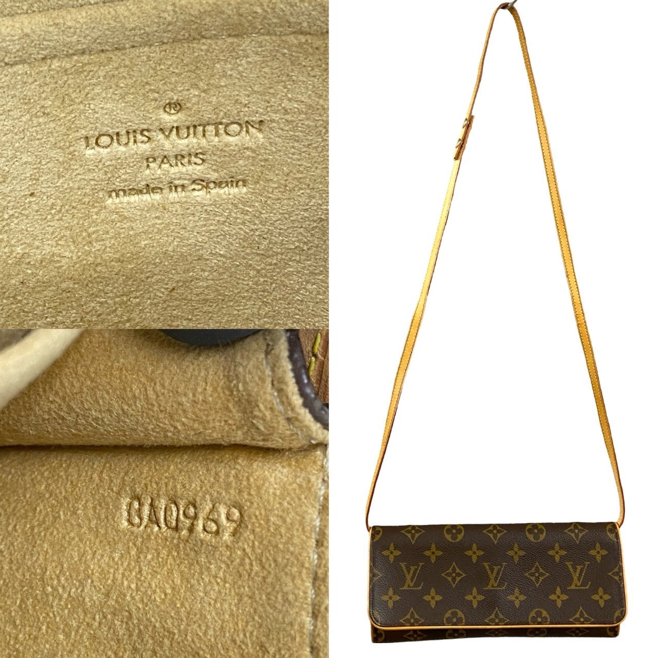 Louis Vuitton Monogram Twin GM Shoulder Bag