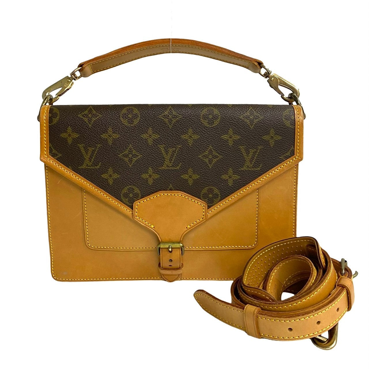 Louis Vuitton Vintage Monogram Leather 2way Bag