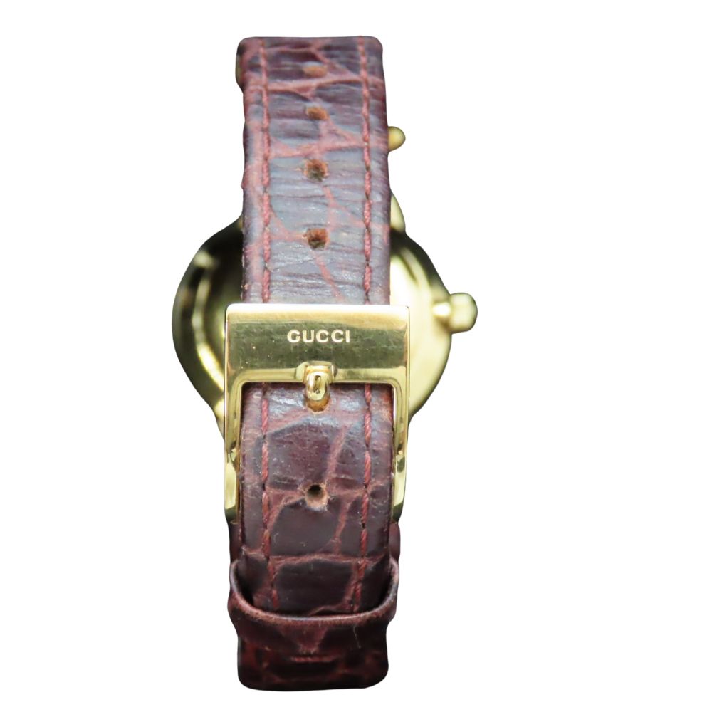 Gucci Quartz Round Watch 6000.2.L