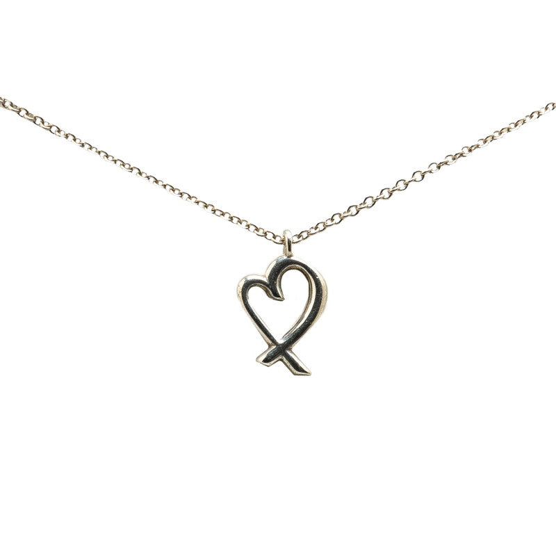 Tiffany & Co Loving Heart Mini Necklace Silver