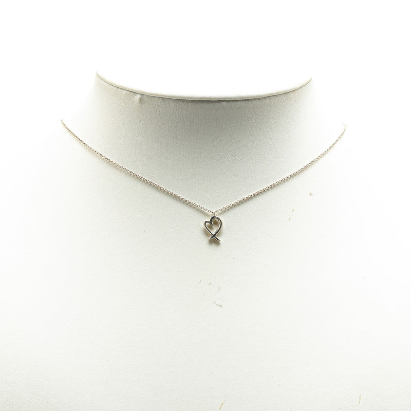 Tiffany & Co Loving Heart Mini Necklace Silver