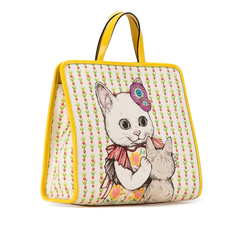 Gucci Canvas Enamel Children's Tote Bag 605614