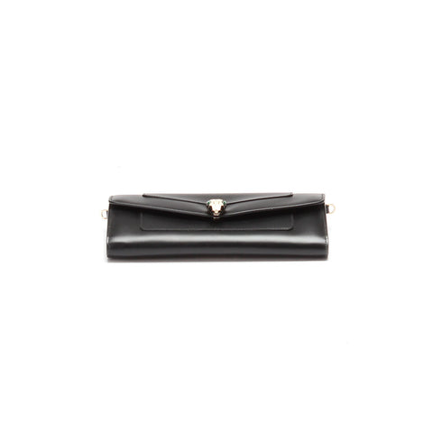 Serpenti Forever Leather Wallet On Chain