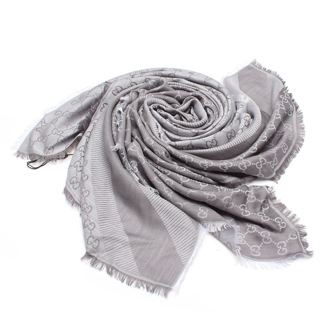 GG Wool and Silk Scarf 804559254