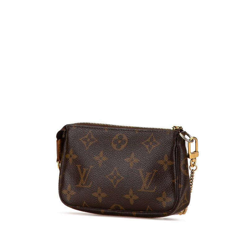 Louis Vuitton Monogram Chain Pouch M58009