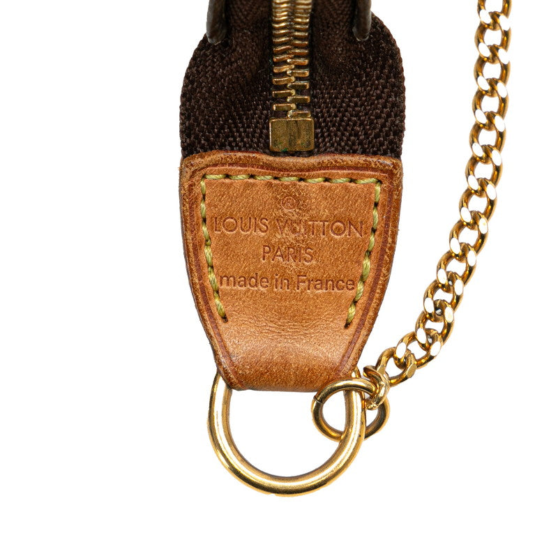 Louis Vuitton Monogram Chain Pouch M58009