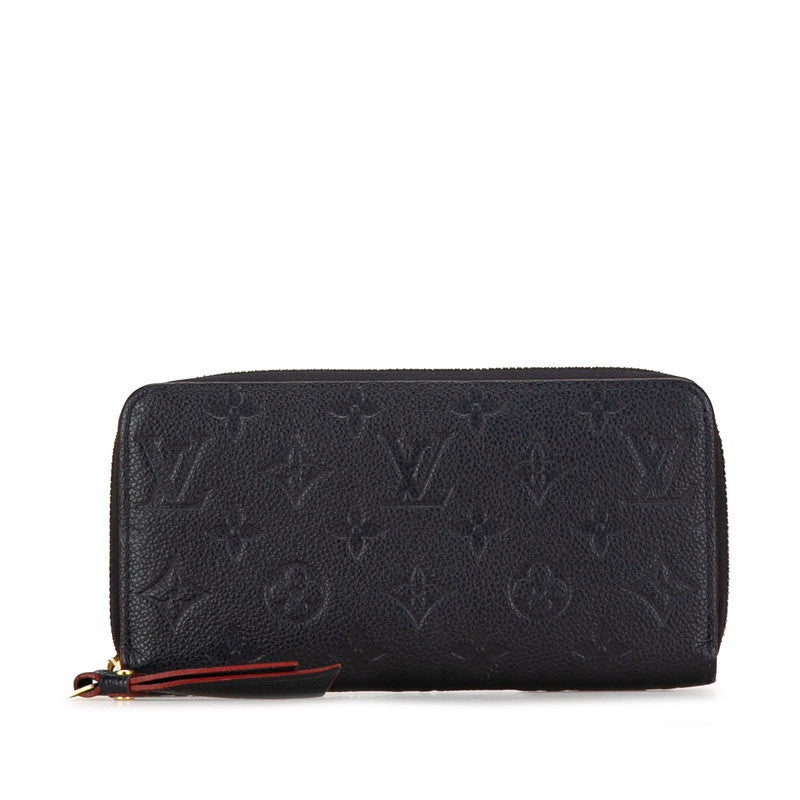 Louis Vuitton Monogram Empreinte Zippy Wallet M62121 in Very Good Condition