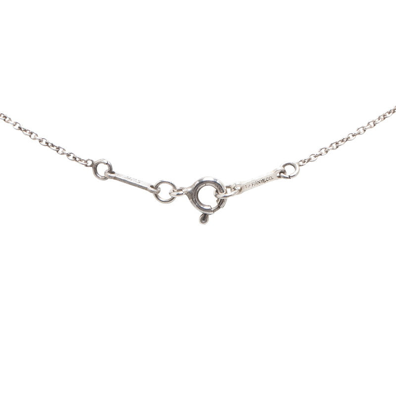 Tiffany & Co Open Heart Necklace Silver