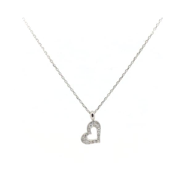 PIAGET Limelight Diamond Necklace in K18 White Gold - Pre-Owned Ladies Silver PIAGET Necklace