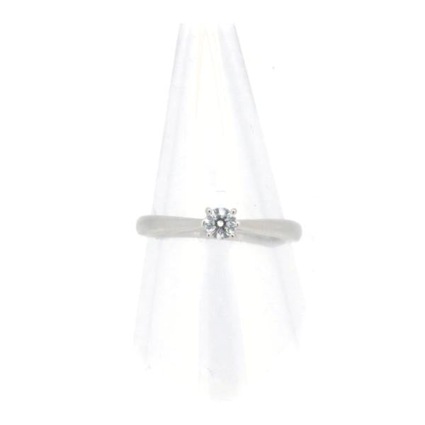 Lazare Diamond Ring 0.15ct in Platinum PT900, Size 9 (Pre-owned, Silver, Ladies) in Great Condition