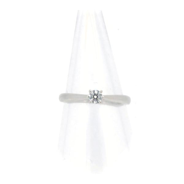 Lazare Diamond Ring 0.15ct in Platinum PT900, Size 9 (Pre-owned, Silver, Ladies)