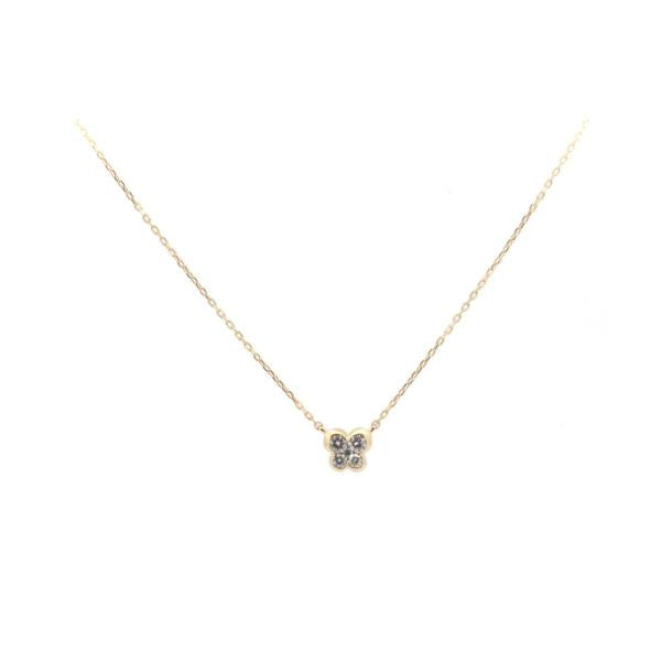 "Vandome Aoyama Diamond Necklace, K18 Yellow Gold & Diamond, Gold for Women [Preowned]"