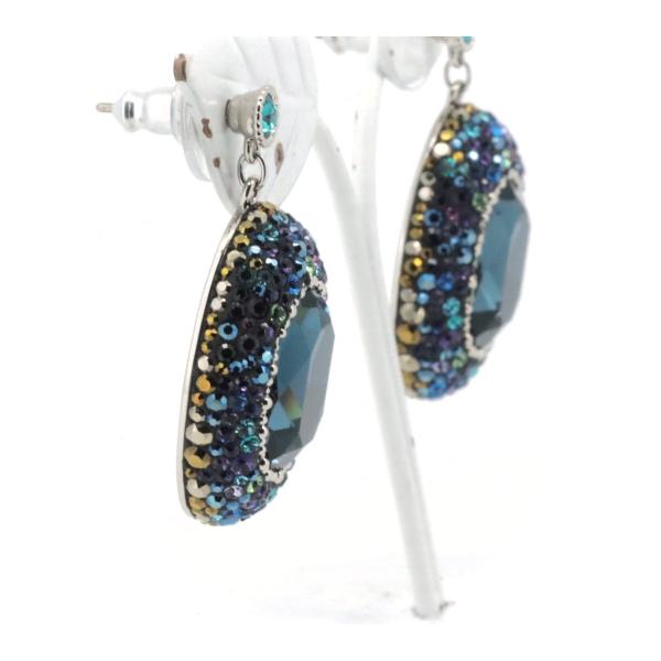 Swarovski Multicolored Stone Design Earrings, Ladies' Multicolor Earrings