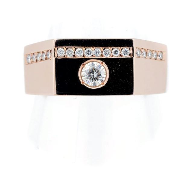 ESTELLE Diamond Ring, Size 15.5, K18PG Pink Gold [Pre-owned]