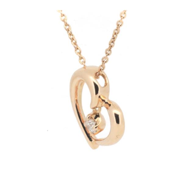 4℃ Diamond Necklace in K18 Pink Gold (18K), Gold for Women - Pre-Owned in Great Condition