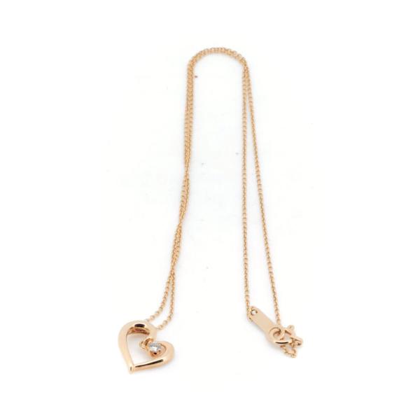 4℃ Diamond Necklace in K18 Pink Gold (18K), Gold for Women - Pre-Owned in Great Condition