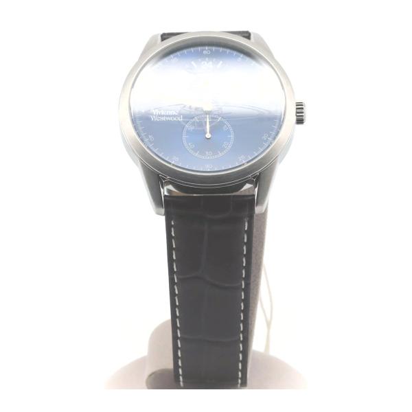 Vivienne Westwood Men's Watch in Blue, Stainless Steel/Leather  VW-2060