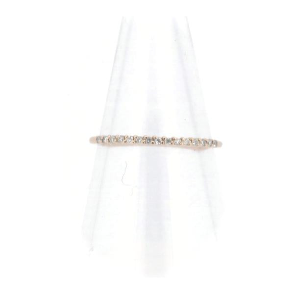 4℃ Diamond Ring, Size 10, Forged in K18 Pink Gold, Women's Sophistication by Yon-Doshi