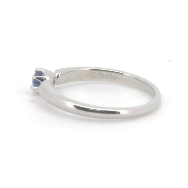 4°C Sapphire Ring, Size 9, PT950 (Platinum), Women's, Pre-owned in Great Condition