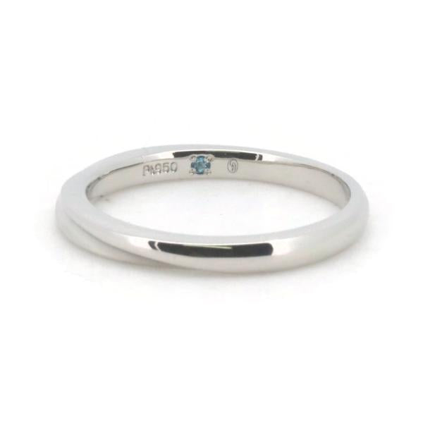 [LuxUness]  Ginza Diamond Shiraishi Platinum Wedding Ring - Size 13 For Women  in Excellent condition