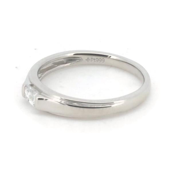 GSTV Diamond Ring, Size 14, 0.20ct in Platinum PT999 for Ladies - Preloved