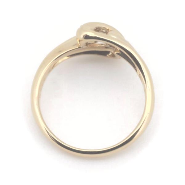 POLA Diamond Ring 0.11ct in 18K Yellow Gold (Size 16) for Women - Pre-owned in Great Condition