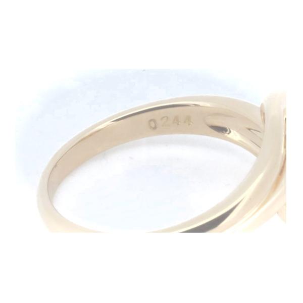 POLA Diamond Ring 0.11ct in 18K Yellow Gold (Size 16) for Women - Pre-owned in Great Condition