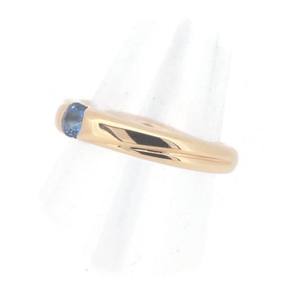 4°C Sapphire Ring, Size 12, K18YG (18K Yellow Gold), Women's, Pre-owned